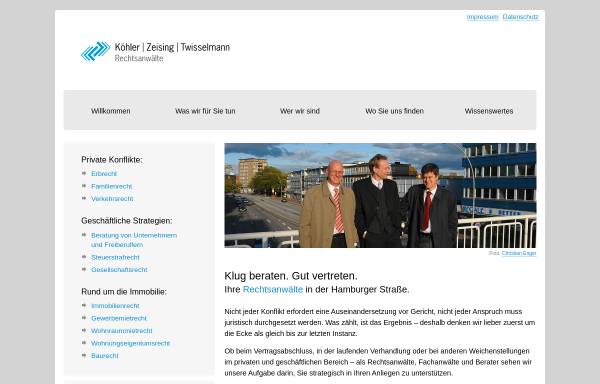 Vorschau von www.rechtsanwaltzeising.de, Zeising