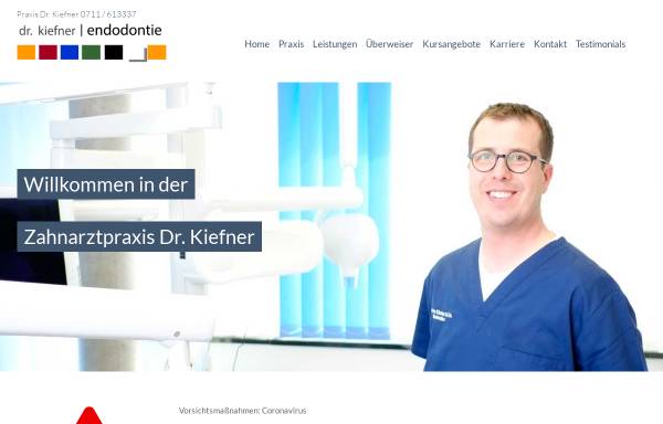 Vorschau von dr-kiefner.de, Dr. Peter Kiefner