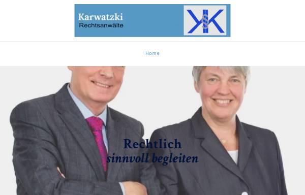Vorschau von www.karwatzki.com, Karwatzki & Karwatzki Rechtsanwälte