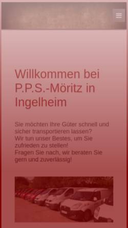 Vorschau der mobilen Webseite pps-moeritz.de, Paper-Promotion-Service (P.P.S.) Möritz
