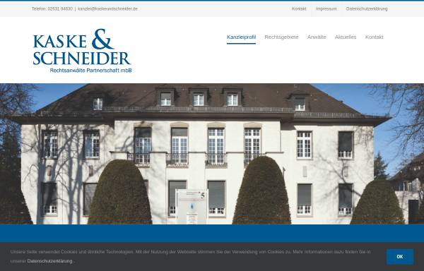 Vorschau von anwälte-neuwied.de, Kaske & Schneider