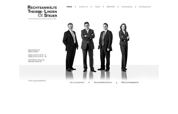 Vorschau von www.rae-theisen-linden.de, Theisen, Linden & Partner