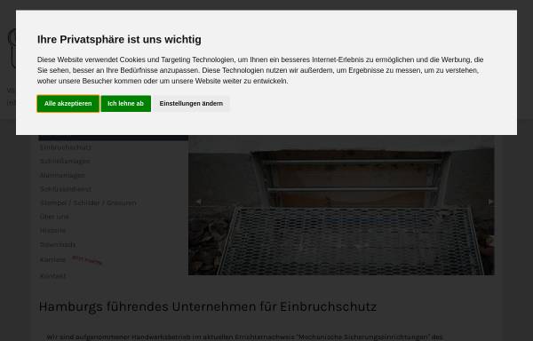Vorschau von www.kappler-einbruchschutz.de, Rolf Kappler Einbruchschutz