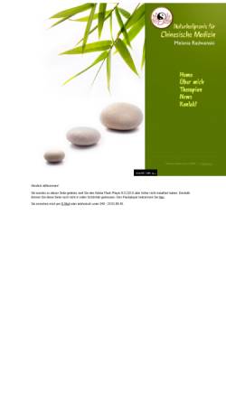Vorschau der mobilen Webseite www.akupunktur-hh.net, Naturheilpraxis für Chinesische Medizin Melania Radwanski