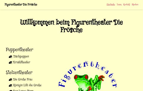 Vorschau von www.figurentheater-diefroesche.de, Die Frösche