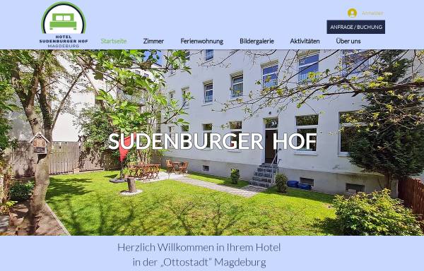 Vorschau von www.sudenburger-hof.de, Hotel / Pension Am Sudenburger Hof