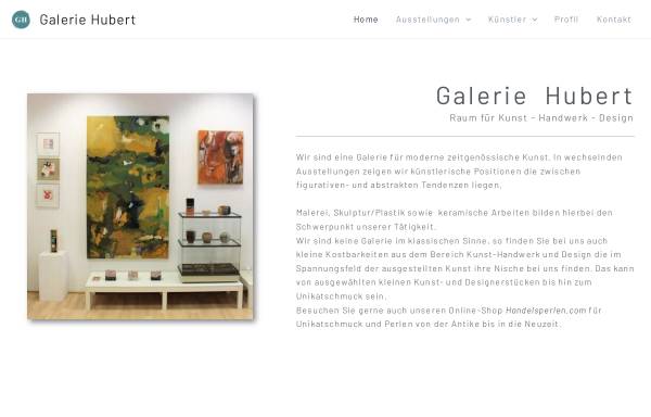Vorschau von www.galerie-hubert.de, Armin Hubert - Galerie und Alelier