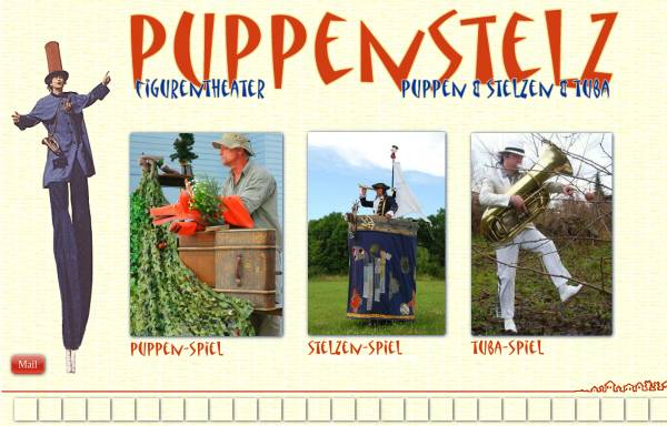 Vorschau von www.puppenstelz.de, NIGRO FASCIATUM Puppenspiel & Stelzentheater