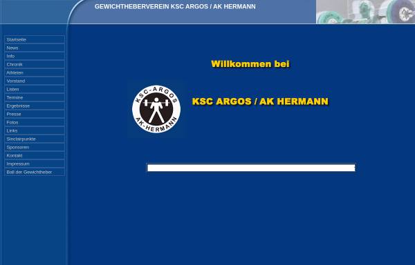 Vorschau von www.argos-hermann.at, Kampfgemeinschaft - KSC Argos / AK Hermann / Polizeisportvereinigung Wien