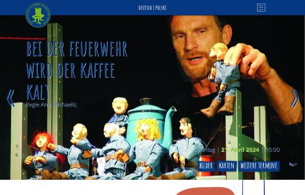 Vorschau von www.theaterdeslachens.de, Theater des Lachens, Puppen- und Schauspiel e.V.