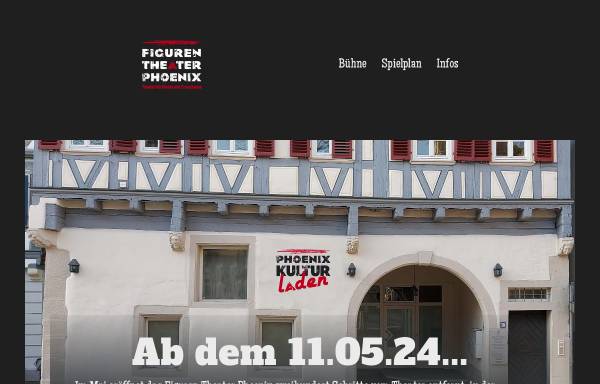Vorschau von www.figuren-theater-phoenix.de, Theater für Kinder und Erwachsene
