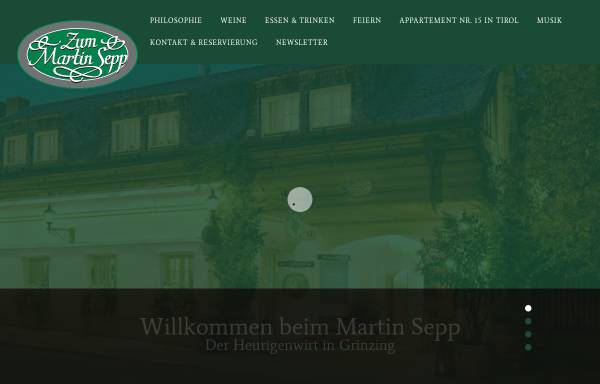 Vorschau von www.zummartinsepp.at, Zum Martin Sepp