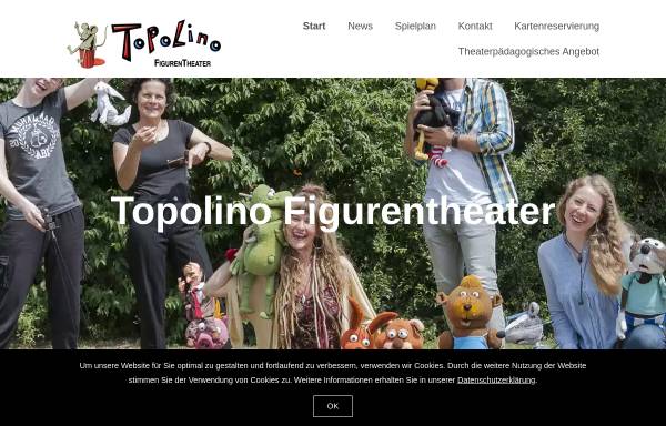 Vorschau von topolino-figurentheater.de, Topolino Figurentheater