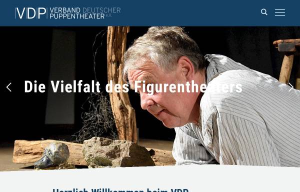Vorschau von www.figurentheater.de, Verband Deutsche Puppentheater