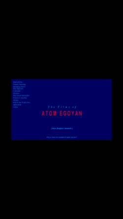 Vorschau der mobilen Webseite www.fansite-atom-egoyan.de, Atom Egoyan