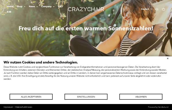Vorschau von www.crazychair.de, Crazy Chair, Pimiento OHG