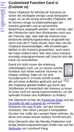 Vorschau der mobilen Webseite www.steffensiebert.de, Customized Function Card xi (Custom xi)