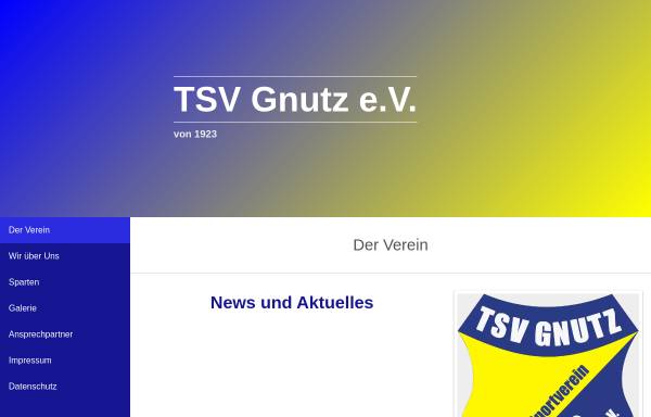 Vorschau von www.tsv-gnutz.de, TSV Gnutz