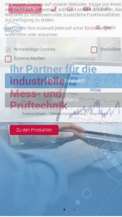 Vorschau der mobilen Webseite www.delphin.de, Delphin Technology AG