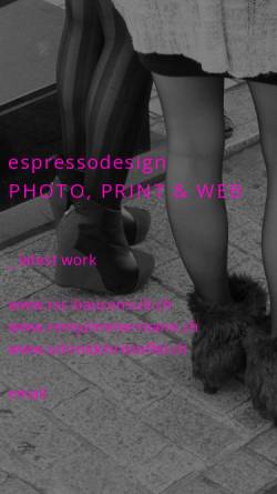 Vorschau der mobilen Webseite www.espressodesign.ch, Espressodesign Chesa Belli