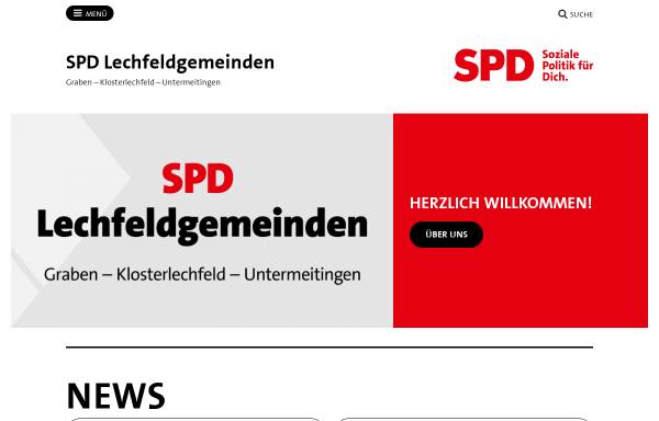 Vorschau von spd-lechfeld.de, SPD der Lechfeldgemeinden