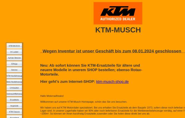 Vorschau von www.ktm-musch.de, KTM Musch