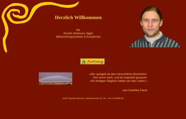 Vorschau von www.beleuchtungskunst.de, A.Jäger, Bühnenbeleuchtung
