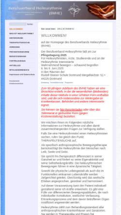 Vorschau der mobilen Webseite www.berufsverband-heileurythmie.de, Berufsverband Heileurythmie