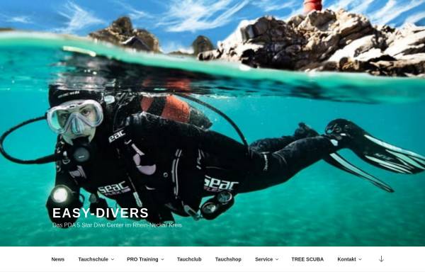 Vorschau von www.easy-divers.de, Tauchsport easy-divers