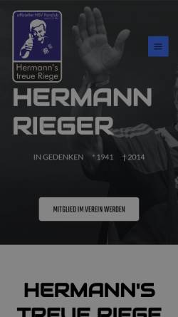 Vorschau der mobilen Webseite www.hsvhtr.de, Hermanns treue Riege