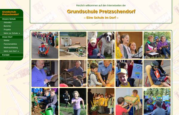 Vorschau von www.grundschule-pretzschendorf.de, Grundschule Pretzschendorf - Eine Schule im Dorf