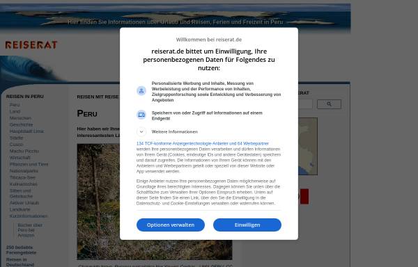 Vorschau von www.reiserat.de, Reise Rat