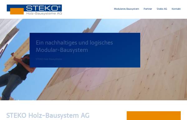 Vorschau von www.steko.ch, Steko Holzbausysteme AG