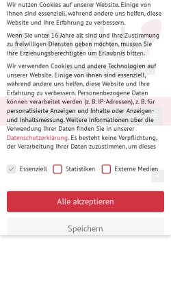 Vorschau der mobilen Webseite a-budde.de, A. Budde GmbH
