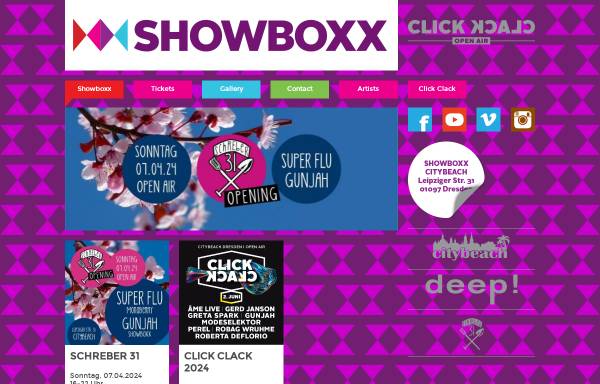 Vorschau von www.showboxx.de, Showboxx