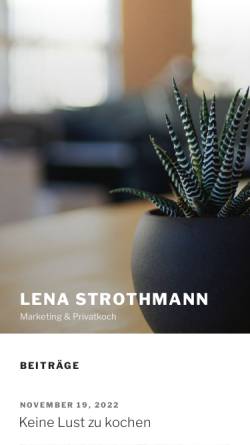 Vorschau der mobilen Webseite www.lena-strothmann.de, Strothmann, Lena (MdB)