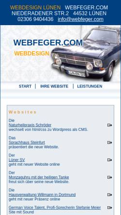 Webdesign Lünen Webfeger.com