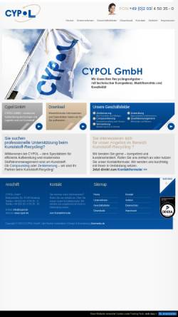 Vorschau der mobilen Webseite www.cypol.de, Cypol GmbH