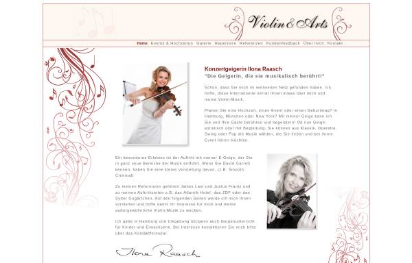 Vorschau von www.violin-arts.de, Raasch, Ilona