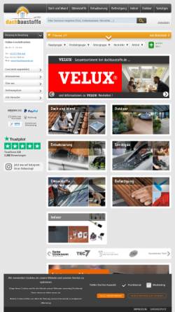 Vorschau der mobilen Webseite www.dachbaustoffe.de, Päffgen GmbH - Udo Päffgen