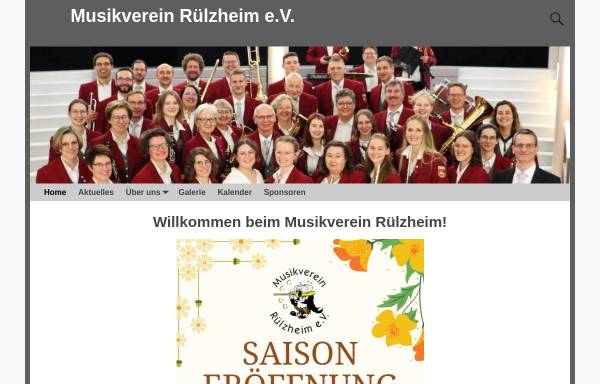 Vorschau von musikverein-ruelzheim.de, Musikverein Rülzheim e. V.