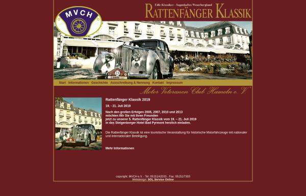 Vorschau von www.rattenfaenger-klassik.de, Rattenfänger Klassik