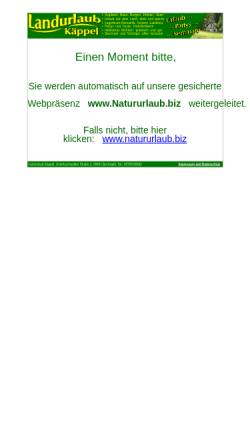 Vorschau der mobilen Webseite www.dieterkaeppel.de, Landurlaub Käppel