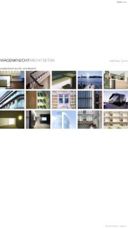 Vorschau der mobilen Webseite www.wagenknecht-architekten.com, Wagenknecht