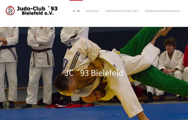 Vorschau von www.jc93.de, Judoclub 93 Bielefeld