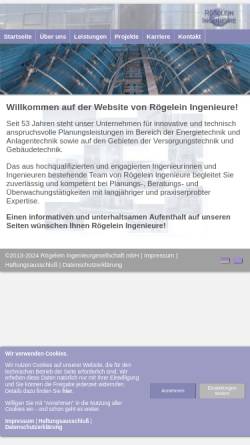 Vorschau der mobilen Webseite www.vt.roegelein-partner.de, Rögelein und Partner