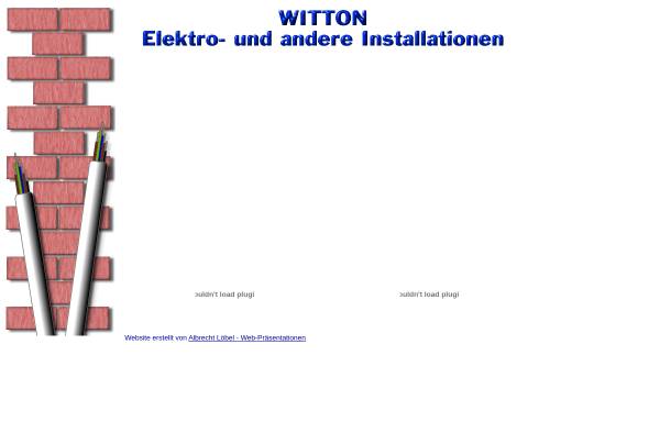 Vorschau von www.witton-online.de, Witton Elektro