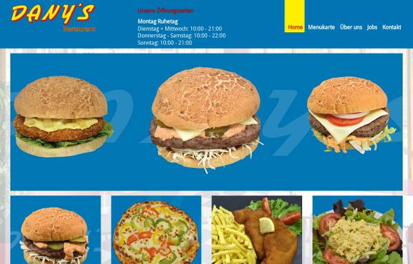 Vorschau von danys.ch, Dany's Fast Food Restaurant