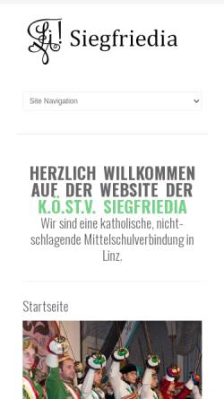 Vorschau der mobilen Webseite siegfriedia.at, Siegfriedia Linz