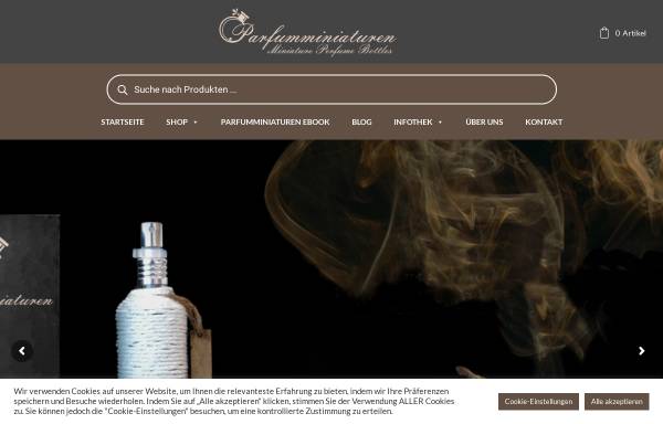 Vorschau von parfumminis.com, Parfumminiaturen, Astrid Ney